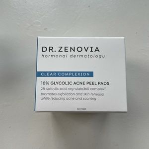 Dr Zenovia 10% glycolic acid acne peel pads